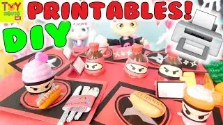 DIY Ninja Birthday Party for Dolls! FREE PRINTABLES + ToyHouseHD NEW BLOG!