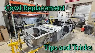 1967-1968 Mustang Cowl Replacement tips tricks and shenanigans