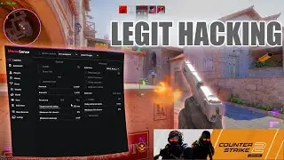 CS2 OBVIOUS Legit HACKING | Got My First Rank in CS2 #MEMESENSE