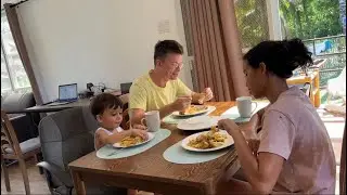 Umalis si Roman.  Tinulongan ako ni Dmitrii sa gawaing Bahay. Masaya si Yurchik sa Kapitbahay.