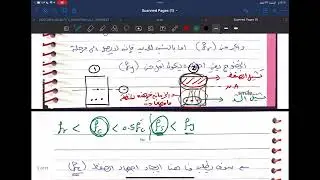 Chapter 2 - part (2) | Flexural analysis of beam &ldquo;concrete cracked - Elastic stress stage&rdquo;