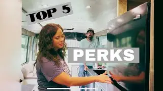 TOP 5 PERKS OF A BUS CONVERSION vs AN RV -- Why we love our coach bus!