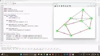Implementing Dijkstra's Algorithm from Scratch with Python: Graph Visualization Using NetworkX