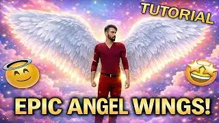 ANGEL WINGS!!! HOW TO MAKE CRUELTY FREE AFFORDABLE BEAUTIFUL WINGS | EASY TUTORIAL!