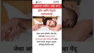 अपुरी झोप = चिडचिड? 😴 | Brain Facts Marathi