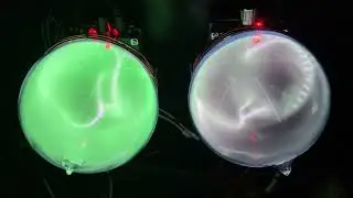 dual plasma bulbs with inductive power