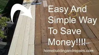 Roof Sheathing Over Hang With Alternating Lumber Sizes Can Save Money And Increase Strength