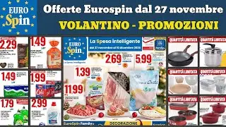 volantino EUROSPIN dal 27 novembre 2025 ✅ #anteprima Idee regalo 🔥 Offerte e promozioni