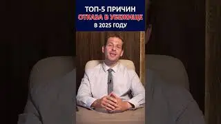 ТОП-5 ПРИЧИН ОТКАЗА В УБЕЖИЩЕ В 2025 ГОДУ