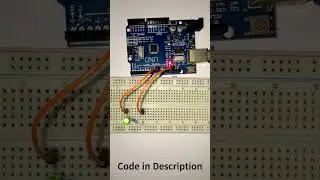 Fading LED with Arduino UNO | #arduino | #led