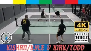 Kishan/Kyle V Kirk/Todd 4K Pickleball @BCPC