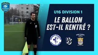 Je prends une décision qui influence mon arbitre central. ST CLOUD F.C vs SEVRES F.C 92 en U16 D1
