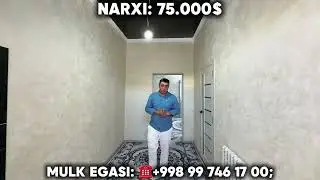 SHAHAR MARKAZIDA XOVLI JOY SOTILADI. MULK EGASI: ☎️+998 99 746 17 00; NARXI: 75.000$