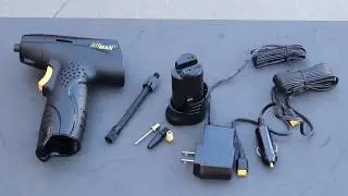 Airman Handheld Tire Inflator Compact Cordless 55-032-002 at California Car Cover