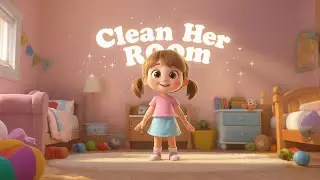 Bibi Boo Cleans Her Room 🧹 | Clean Up Song for Kids | Tidy Up Nursery Rhyme | Bibi Boo Kids