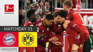 FC Bayern M&uuml;nchen - Borussia Dortmund 3-1 | Highlights | Matchday 31 &ndash; Bundesliga 2021/22