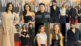 Celebrities At #RameshTaurani Birthday Party Ishaan Raashi Himesh Anu Pashmina Mrunal Thakur ❤️🫶