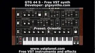 GTG 44 S - Free VST synth - vstplanet.com