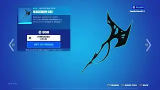 *NEW* BLACKWHIP AXE PICKAXE!! (FORTNITE x MY HERO ACADEMIA)
