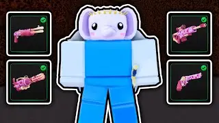 SHOWCASING THE LIMITED VALENTINE SKINS IN ROBLOX FLAG WARS!