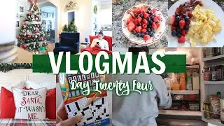 VLOGMAS DAY 24: A COZY CHRISTMAS EVE DAY