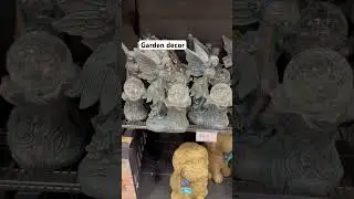 Garden decor in Home Bargains
