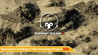 Marmoset Toolbag 5  Photorealistic Texturing Complete Project Urdu/Hindi 018 (Mountain Slippage)