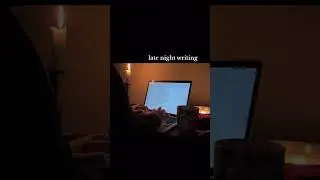 full ambience on my channel 🫶 #writing #ambience #relaxing #booktube #author #writer #authortube