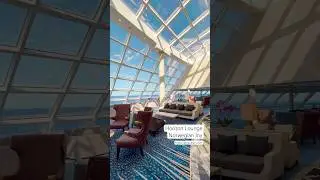 Horizon Lounge on Norwegian Joy = Quiet Luxury 🛳️ #ncljoy #cruiseship