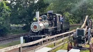 Narrow gauge railroad ride- Hawaii RY. #5 locomotive