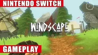 Windscape Nintendo Switch Gameplay | First Quests + First Boss