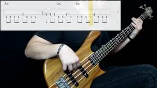 Talk Talk - Call In The Night Boy (Bass Only) (Play Along Tabs In Video)