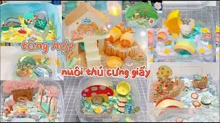 (Paper diy)TỔNG HỢP NUÔI THÚ CƯNG BẰNG GIẤY ,DIY