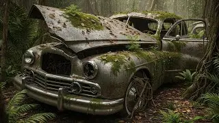 ASMR full POV  Restoration &ndash; 1934 Packard Eight   | From Horror Filled  jungle  to  Factory Classic
