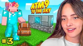 CONSEGUÍ UNA MOCHILA Y NUEVO ALMACENAMIENTO | ATM9 To the Sky - EP3