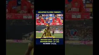 Uncapped Players Stole the Show &mdash; Even Dhoni Couldn&rsquo;t Outshine Them Tonight!