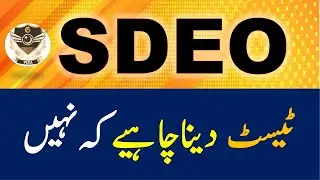 PERA SDEO Paper 11-10-2025 | SDEO Solved Past Papers & Guess Paper