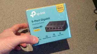LS1005G 5-port Gigabit Switch (Tiny!)
