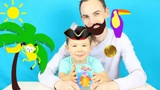 Пиратская Бочка Pirate`s Barrel Открываем Игру Смешная Игра Crazy Daddy
