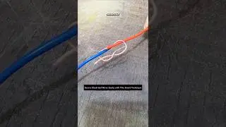 No Solder? No Problem! Try This Wire Joining Hack #joint #shorts