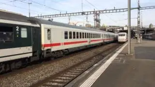 10. April 2015 in Zürich HB. DB Zug als IC Zürich HB - Basel SBB.
