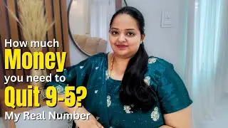 How Much Money You ACTUALLY Need to Quit Your 9&ndash;5 Job (Real Numbers)