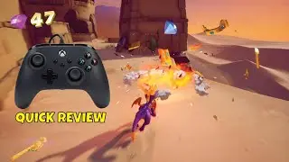 PowerA Xbox Controller, Quick Review with Spyro Gameplay #spyroreignitedtrilogy #gaming
