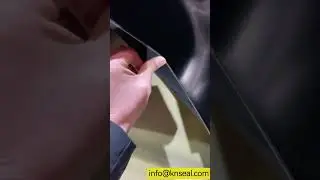 Fabric reinforced natural rubber sheets