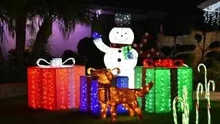 Brea Christmas Light Neighborhood