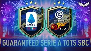 ГАРАНТИРОВАННЫЙ SBC TOTS SERIE A и ГАРАНТИРОВАННЫЙ SBC TOTS EREDIVISE ИЛИ CSL - FIFA 21 Ultimate Team