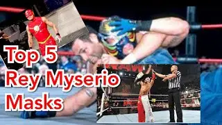 Top 5 Rey Mysterio masks ranked. #reymysterio #top5