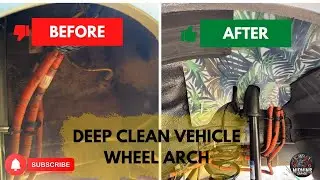 വണ്ടിയുടെ വീൽ ആർച്ച് എങ്ങനെ ക്ലീൻ ചെയ്യാം How to Clean Your Vehicle's Wheel Arch #youtube  #diy 