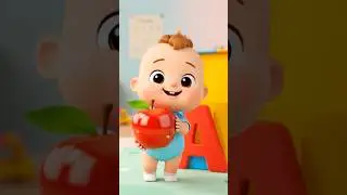 Alphabets with Baby | ABC song | A for Apple | phonics | Crazy Kids Learning #shorts #youtubeshorts