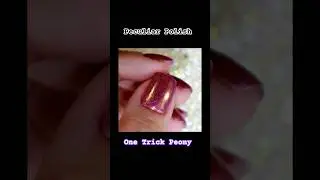 Peculiar Polish - One Trick Peony #purplepolish #nailfiles #nailpolish #purplenails #nailtopia #nail